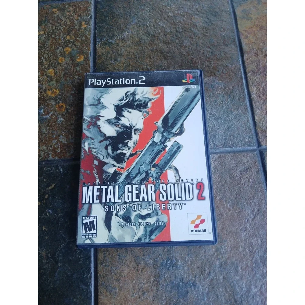 Metal‎ Gear Solid 2: Sons of Liberty (Sony PlayStation 2, 2001) Complete!